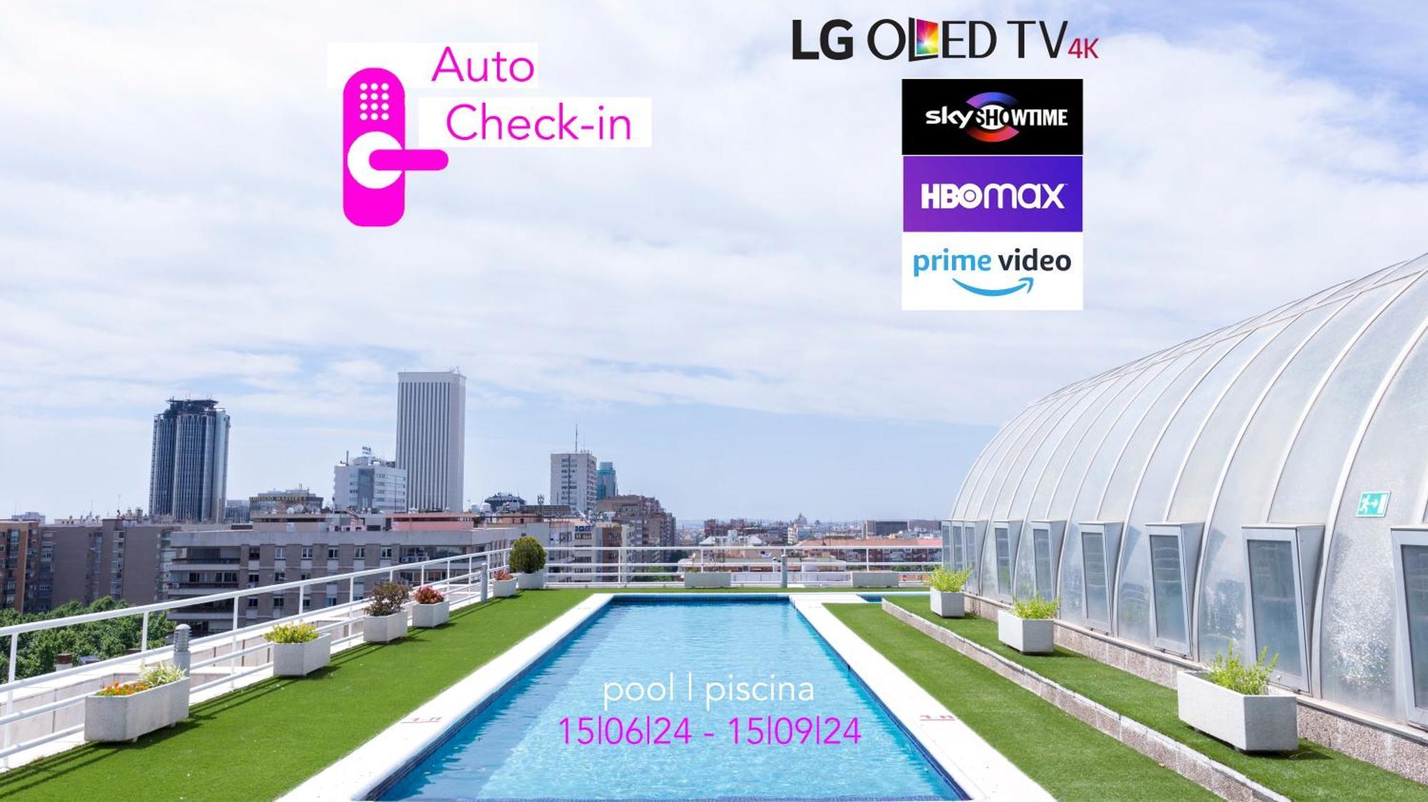 Bernabeu - Cuzco - Eurobuilding 2 Luxury Apartment Madrid Eksteriør bilde